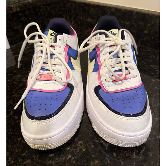 Nike Air Force 1 Shadow Multicolor Women’s Sneakers Size 10.5 - Picture 1 of 8